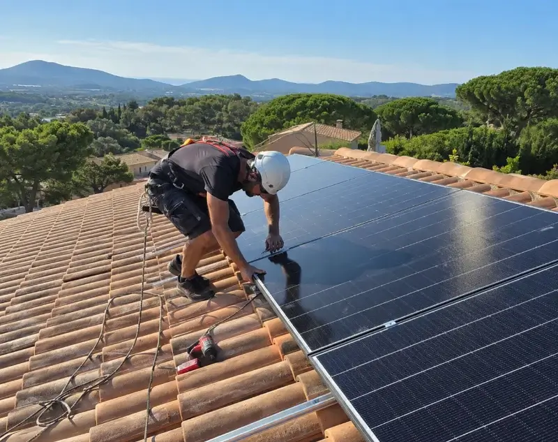 Installateur panneaux solaires Saint-André-de-Majencoules — pose photovoltaïque sur toiture