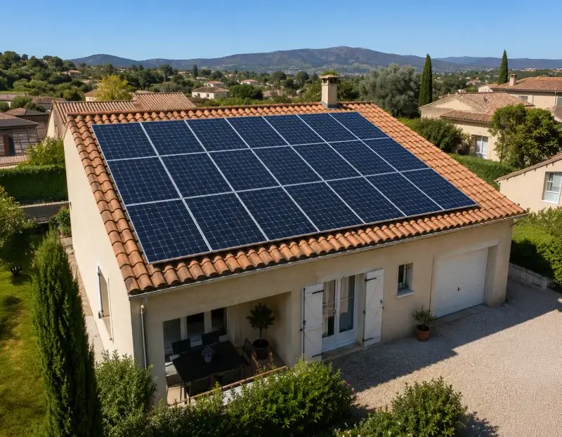 Prime à l'autoconsommation panneaux solaires Saint-André-de-Majencoules — aide financière de l'État